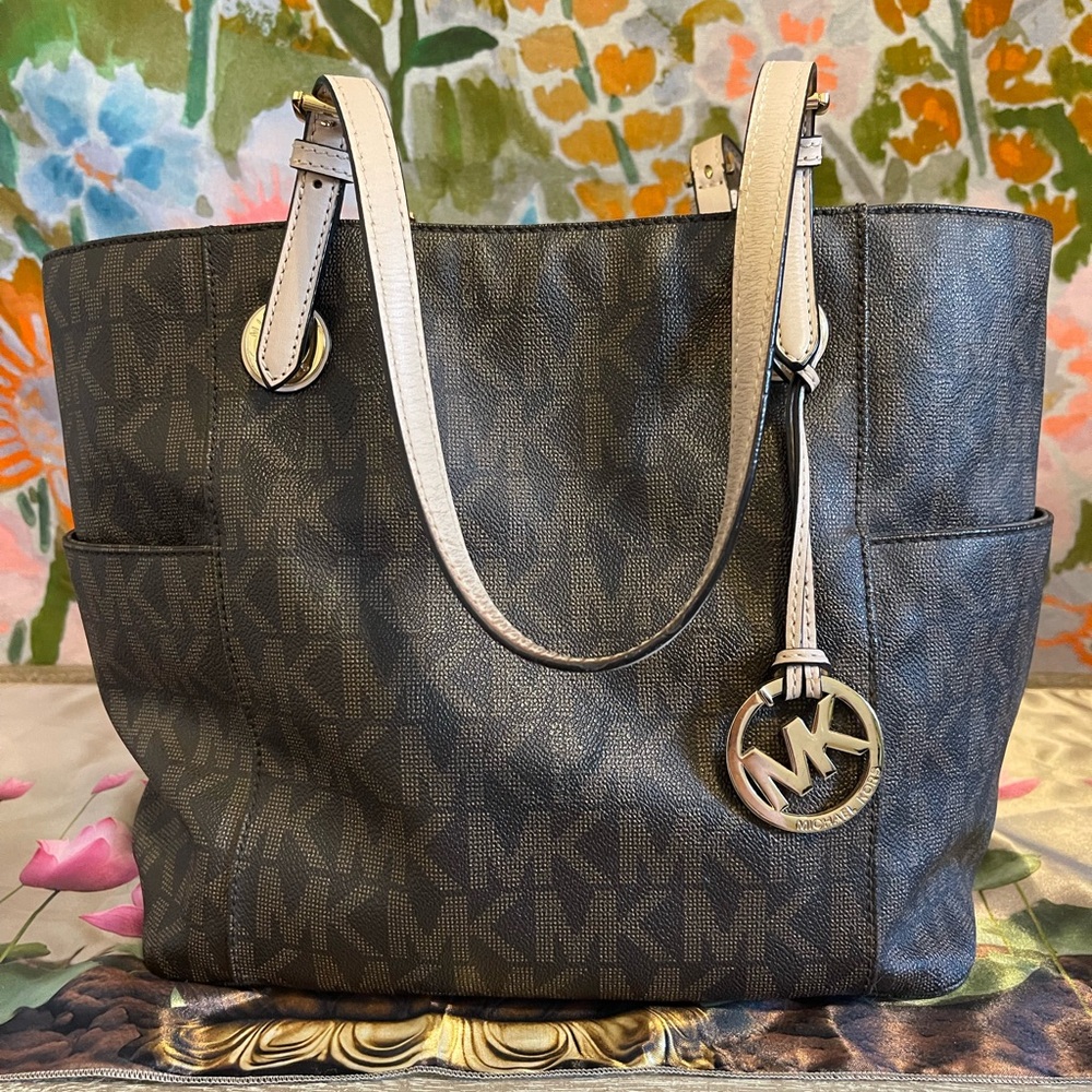 Michael Kors Dark Brown Signature Tote